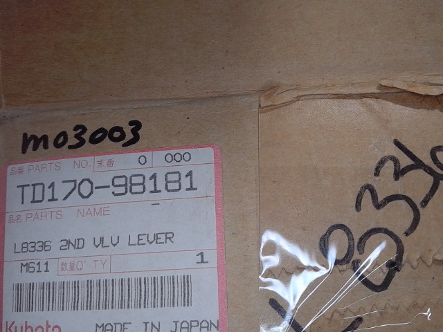 TD170-98181 Valve Lever Kit for KUBOTA