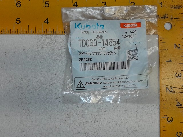 TD060-14654 Spcr for KUBOTA