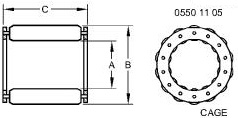 JD7938 Brg for JOHN DEERE