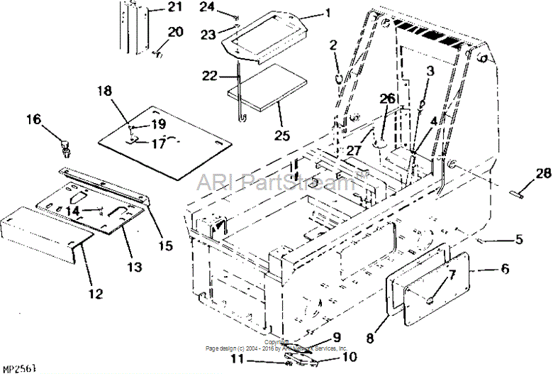 GG290-31396 Rod for JOHN DEERE