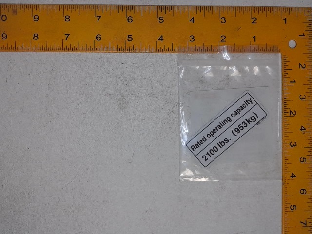 V0211-57650 Lable for KUBOTA