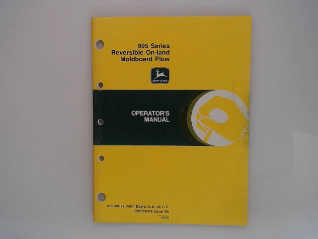 OMP60049 JOHN DEERE Manual