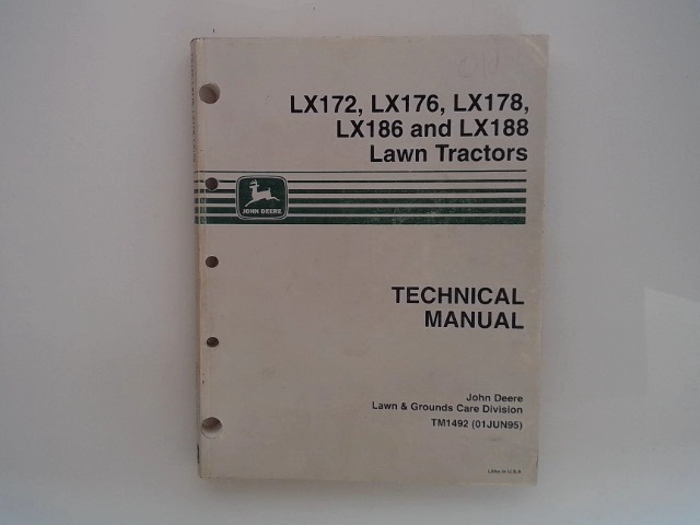 TM1492 Manual for JOHN DEERE