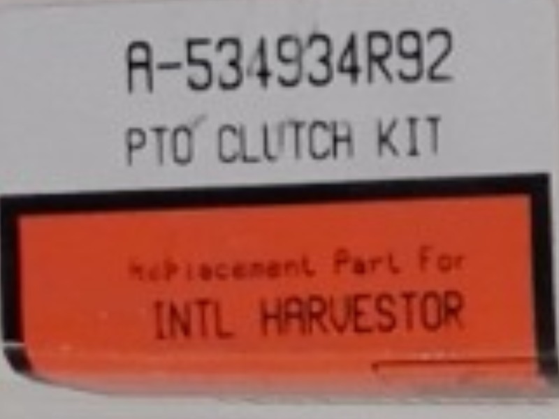 A-534934R92 Pto Clutch,kit for JOHN DEERE