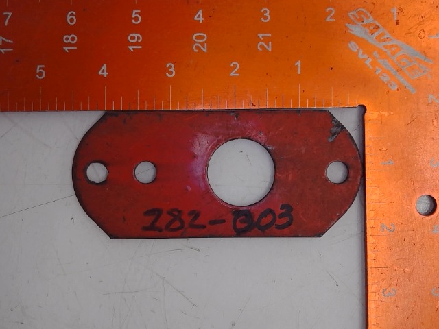 282-003 Plate for BUSHHOG KEWANEE