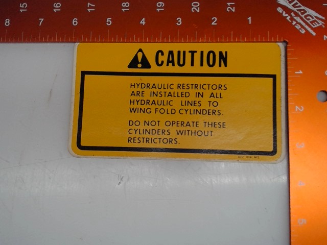 477014M2 Decal for AGCO
