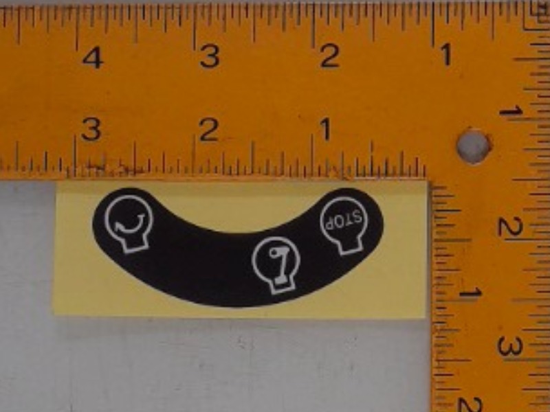 3C081-98180 Label