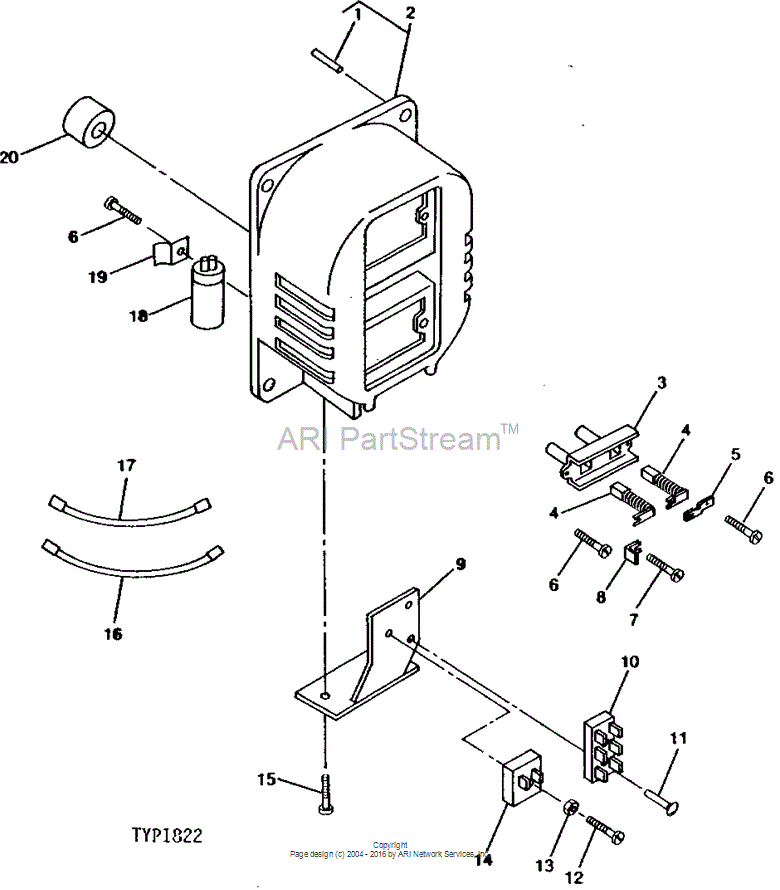 HE815-0395 Screw for JOHN DEERE