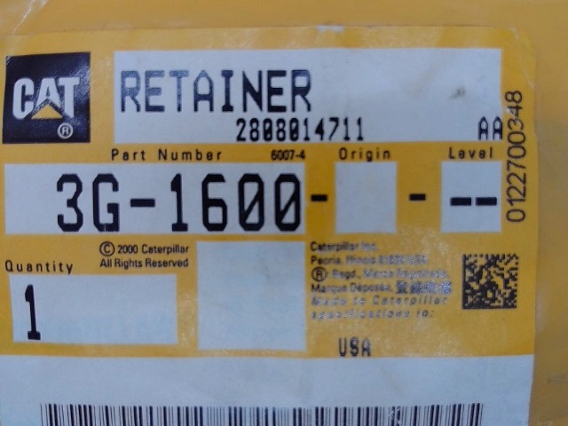 3G-1600 Retainer