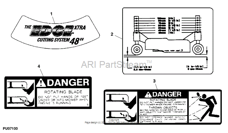 M154529 Decal for JOHN DEERE