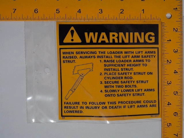 321-4227 Decal for CUB CADET