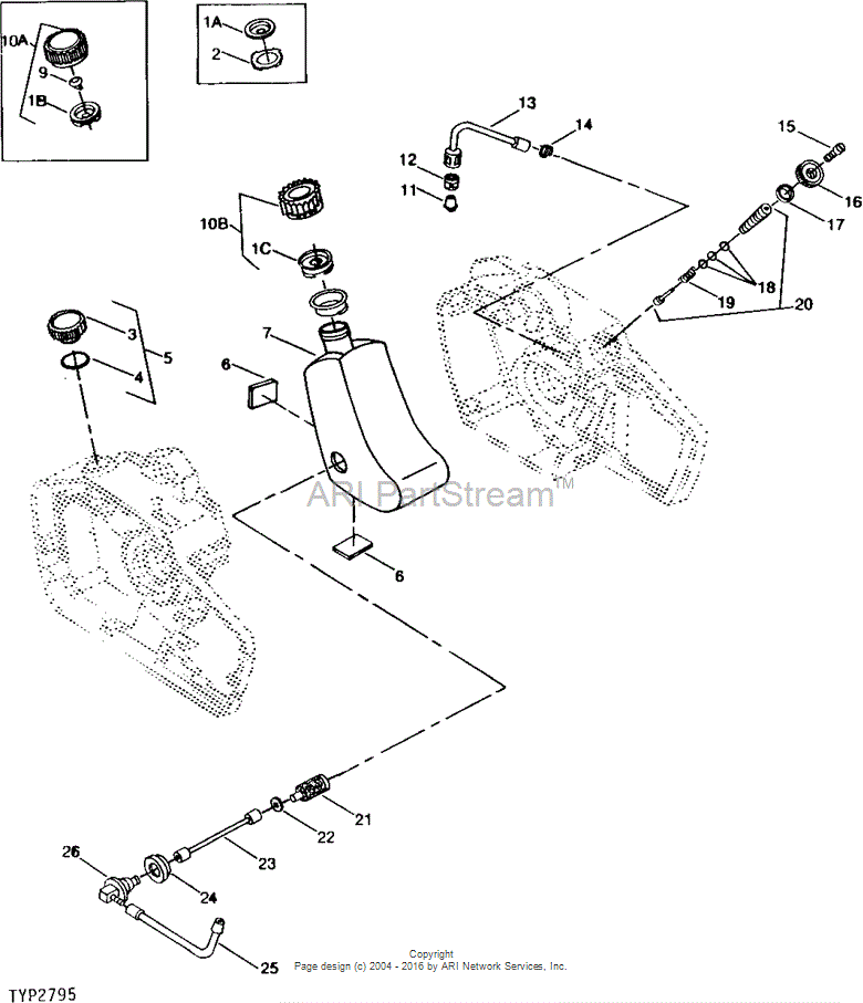 M67493 Gskt for JOHN DEERE