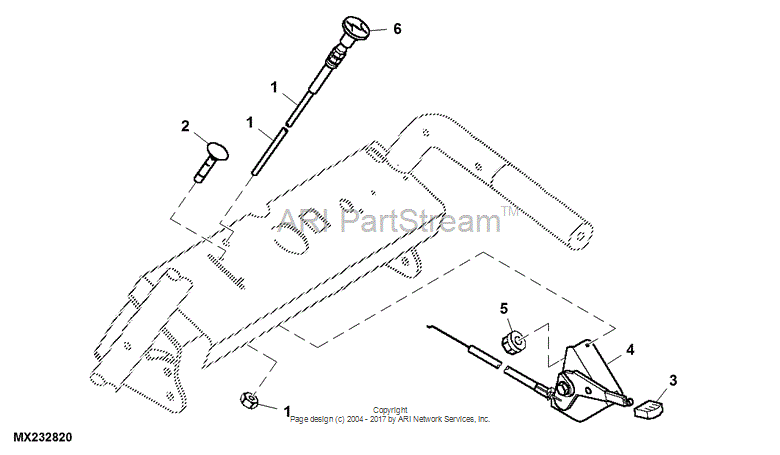 TCA17636 Push Pull Cable for JOHN DEERE