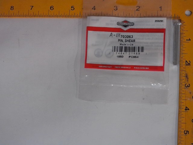 A-B1703063 Pin for JOHN DEERE