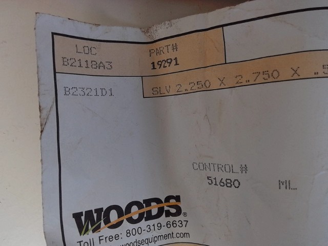 19291 Sleeve for WOODS
