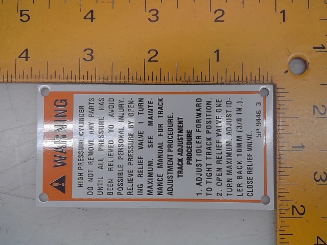 5P-9446 Alum Decal