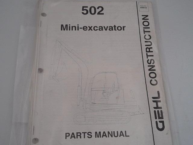 908542 Manual for GEHL MANITOU