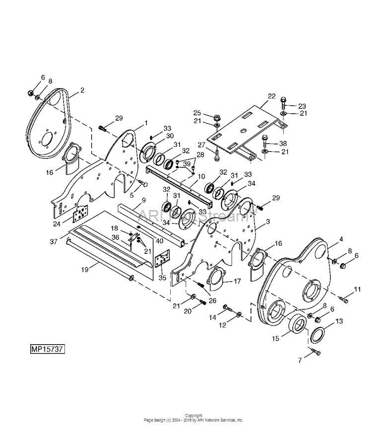 MT5186 Plate for JOHN DEERE