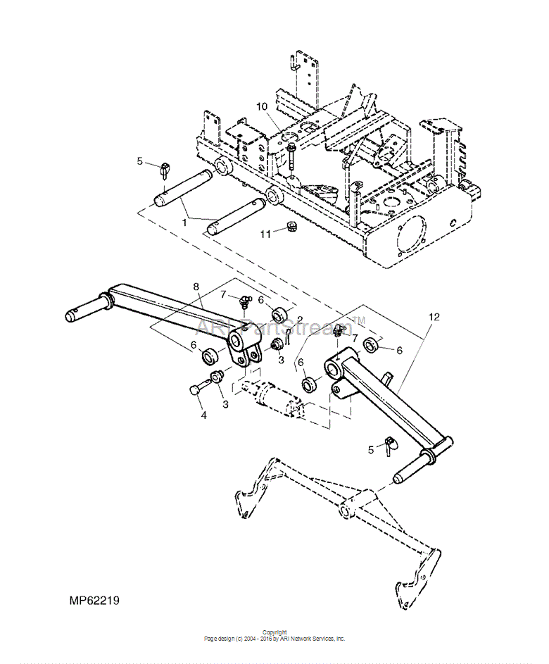 AMT5118 Lift Arm for JOHN DEERE