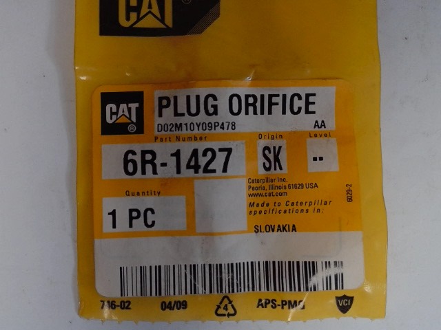 6R1427 Plug for CATERPILLAR
