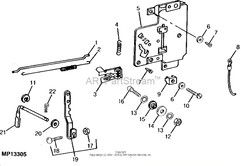 M86378 Link for JOHN DEERE