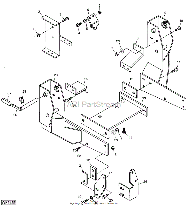 W42623 Strap for JOHN DEERE