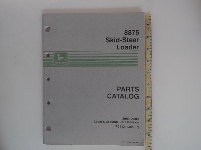 PC2424 Parts Catalog for JOHN DEERE