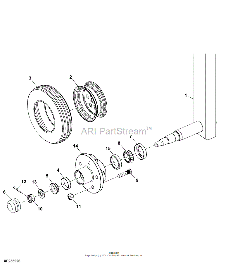 5HPYNWL16005 Bolt/nut for JOHN DEERE