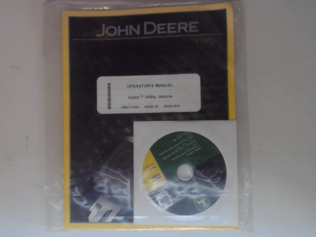 OMUC16253 Operators Manua for JOHN DEERE
