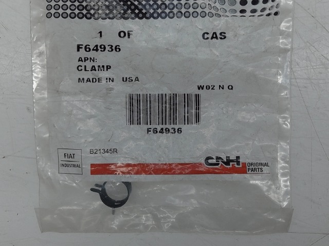 F64936 Clamp for CASE NEW HOLLAND