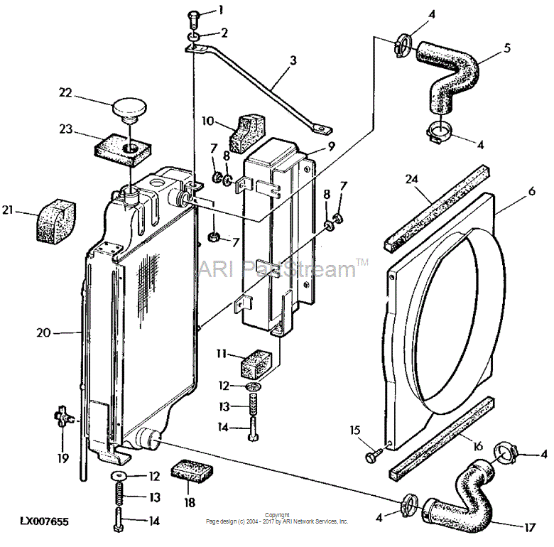 R34352 Spring for JOHN DEERE