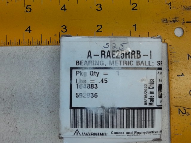 A-RAE25RRB-I Bearing for JOHN DEERE