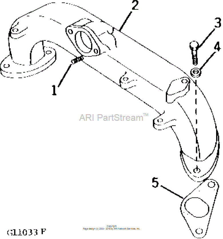 HE154-1528 Gasket for JOHN DEERE