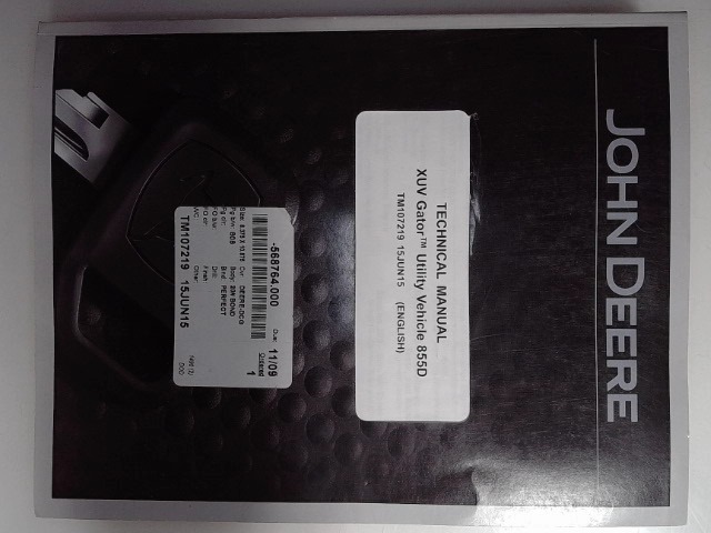TM107219 Manual for JOHN DEERE