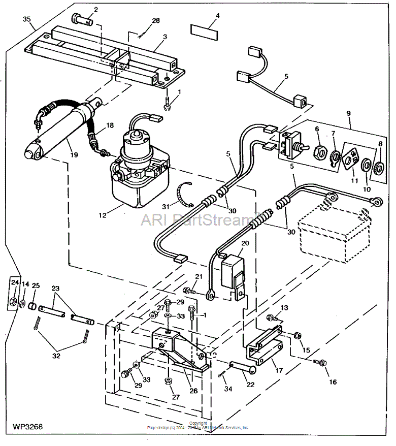 W39908 Washer for JOHN DEERE