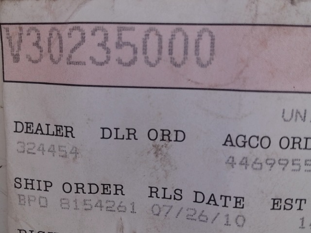 V30235000 Spring for AGCO
