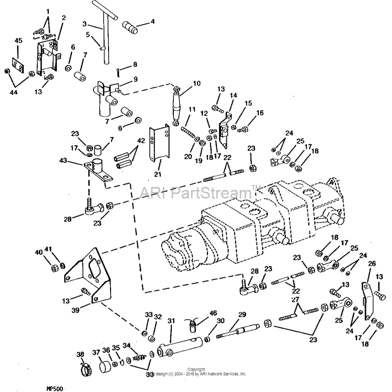 GG220-32394 Pin for JOHN DEERE