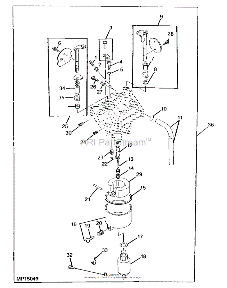 M120522 Sensor for JOHN DEERE