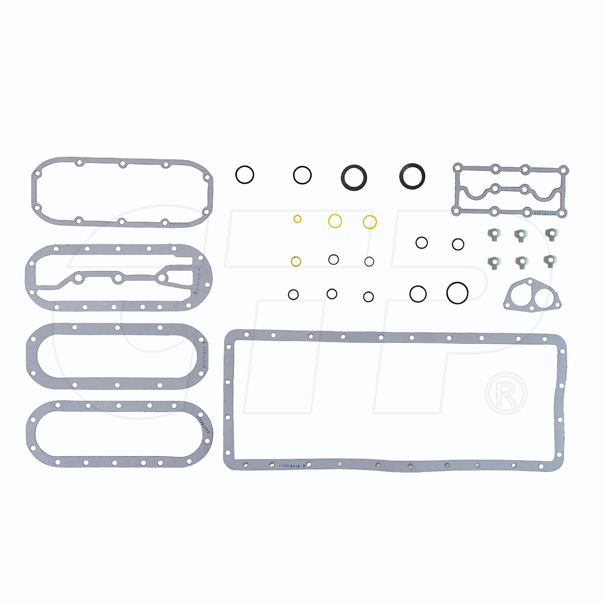 6V6435 Group-cyl Blk/oil Pan