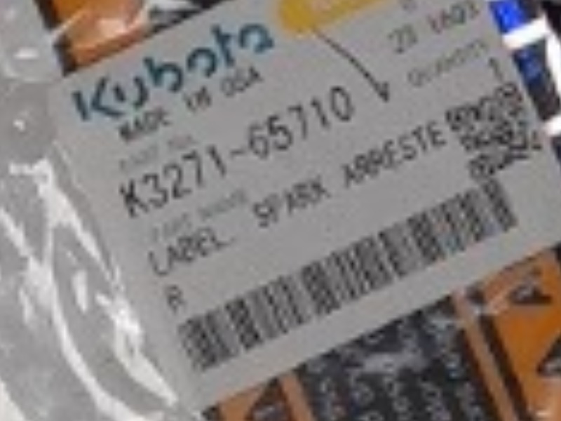 K3271-65710 Decal for KUBOTA