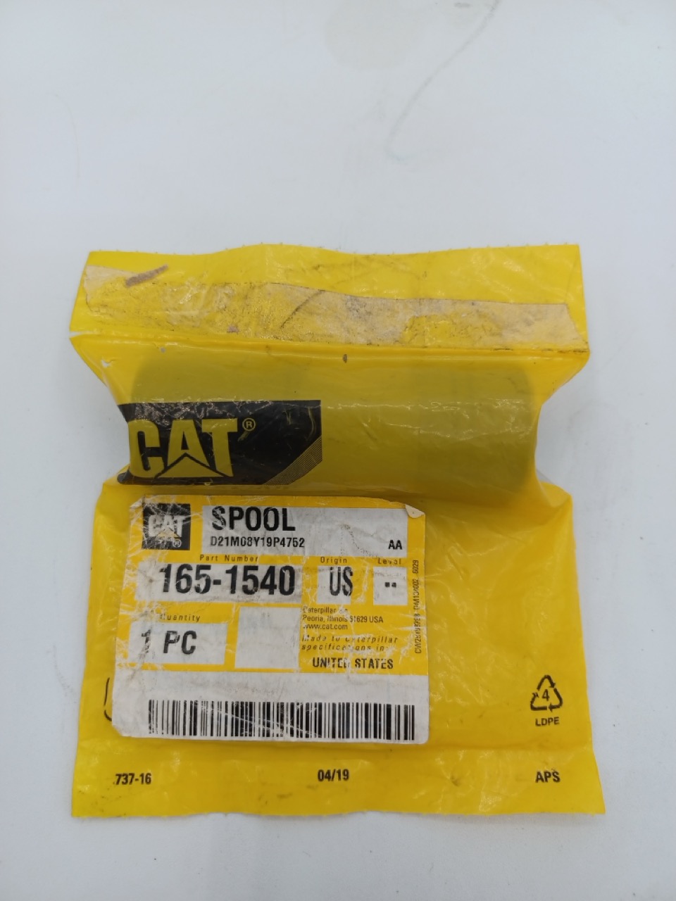 165-1540 Spool for CATERPILLAR