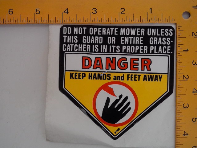 777-2196 Decal for KOMATSU