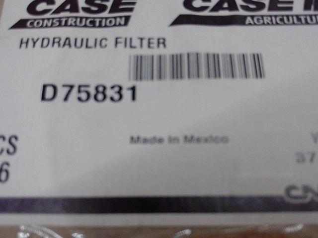 D75831 Filter for CASE NEW HOLLAND