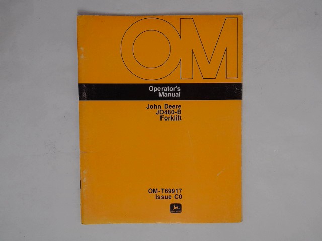 OMT69917 Manual for JOHN DEERE