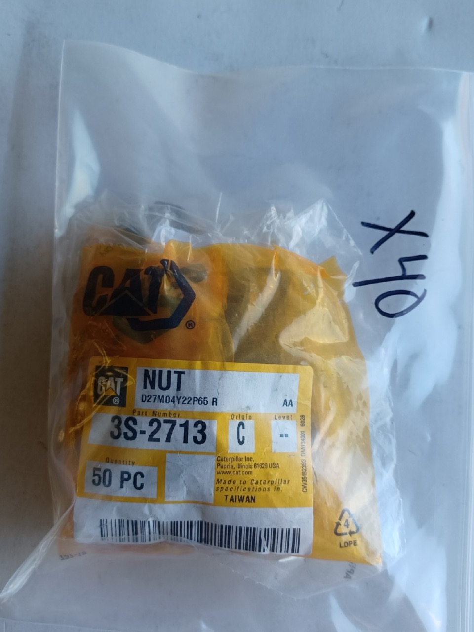 3S-2713 Nut for CATERPILLAR