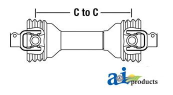 A-CS44111 JOHN DEERE Drive Shaft