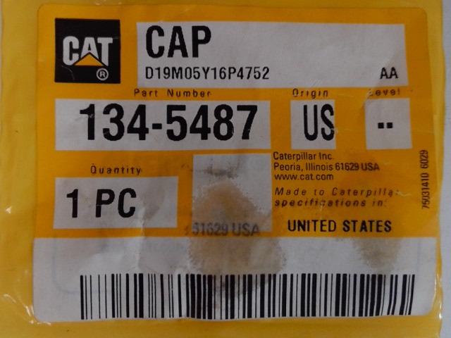 1345487 Cap for CATERPILLAR
