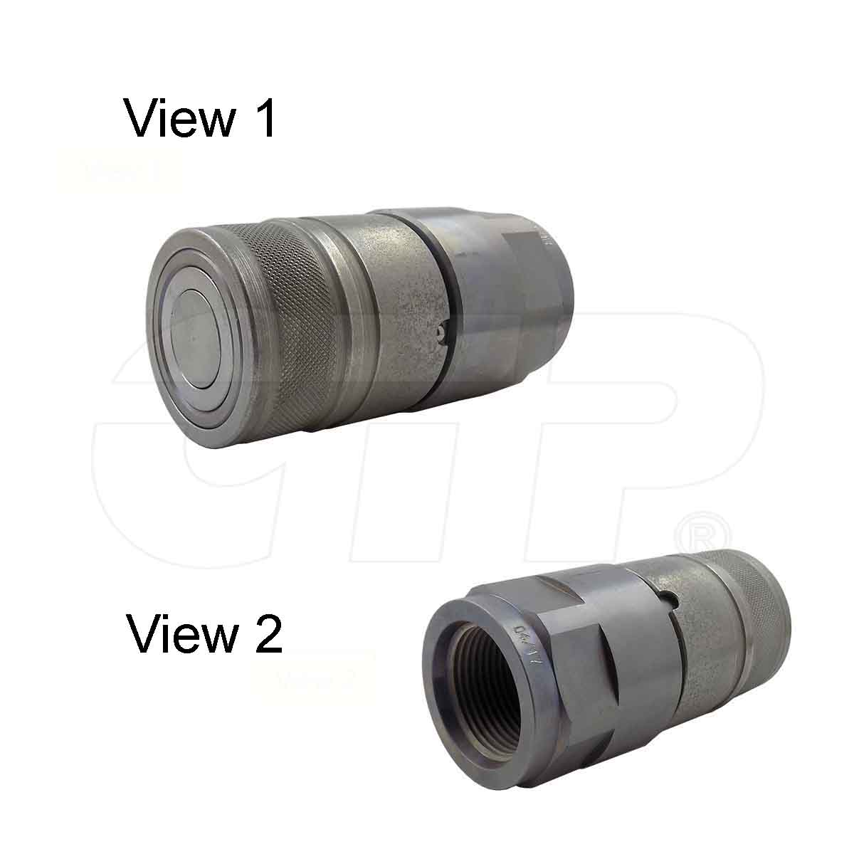1060401 Coupler-female Flat Face for CATERPILLAR