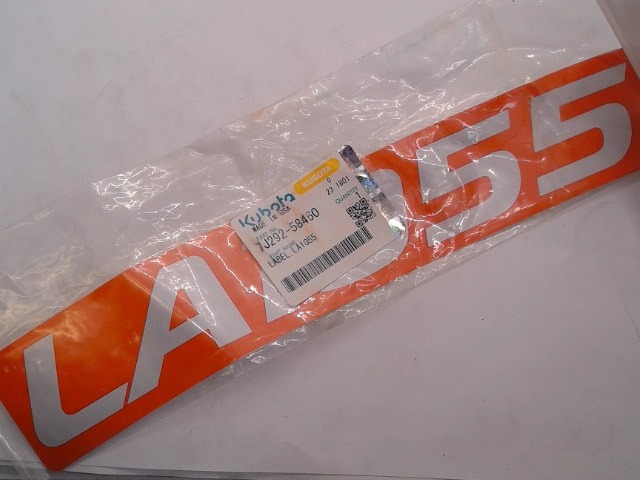 7J292-58460 Decal for KUBOTA
