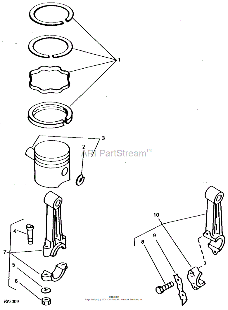 AM33471 Rod for JOHN DEERE